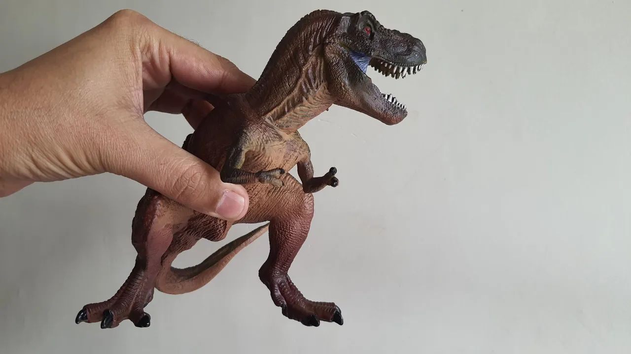 3 Dinossauros de Brinquedo - T-Rex e Outro - Foto 2