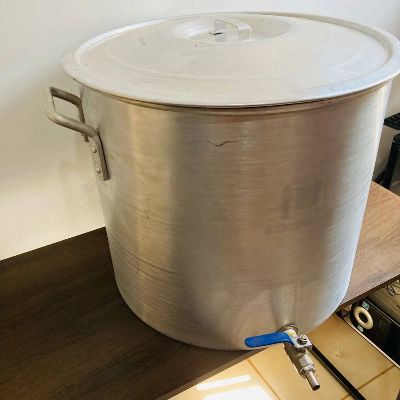 Panela de Alumínio 60 litros com Torneira