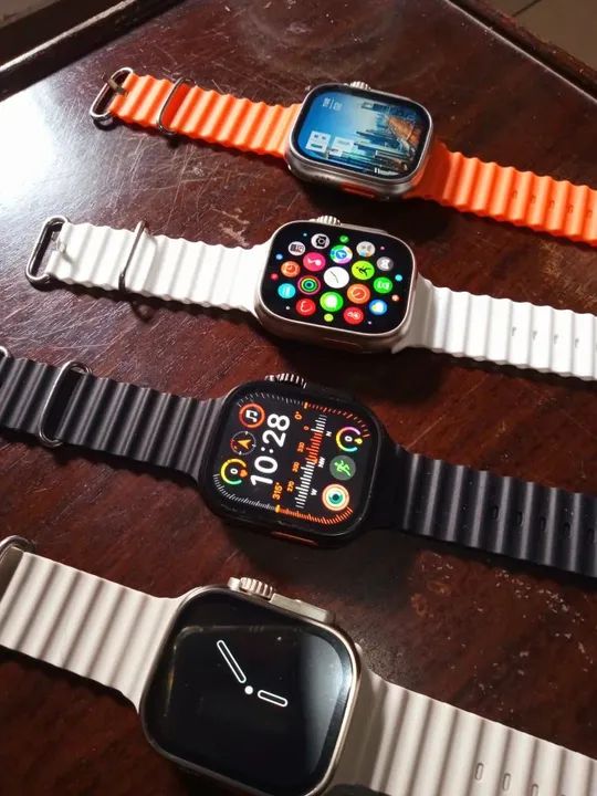Relógio smartwatch ultra t10 faz e recebe ligação custo benefício  - Foto 4