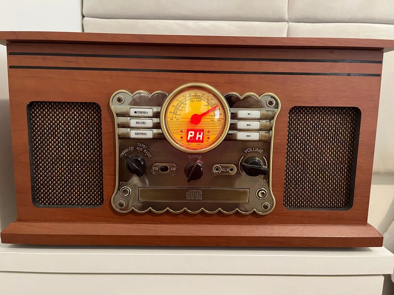 Toca-Discos Retrô Phoenix Classic - Foto 2