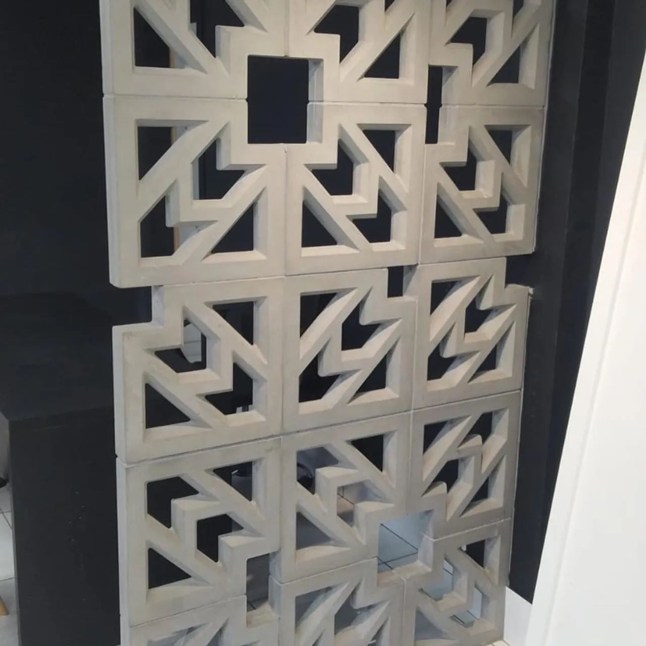 Elemento vazado - cobogo dupla face