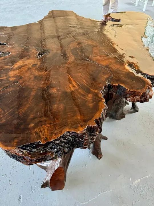 Mesa de madeira rustica  - Foto 4