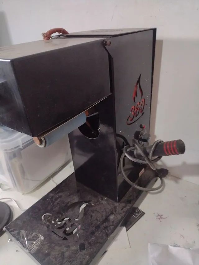 Máquina  de tranfer em corpos giro 360 graus 