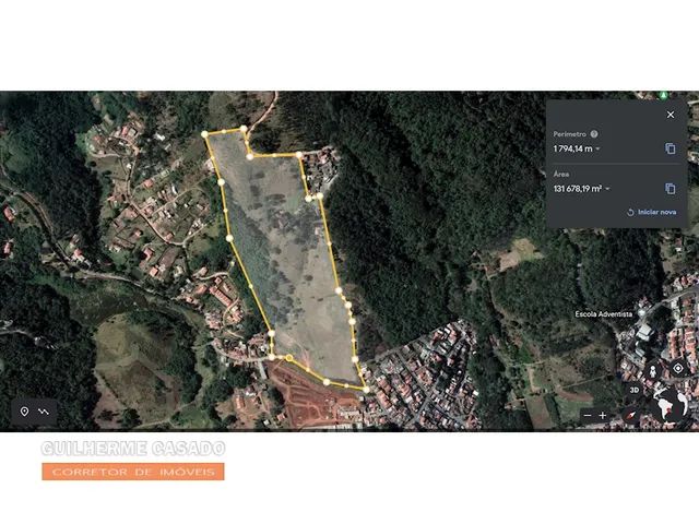 Area De 130.000M2 Em Sao Roque