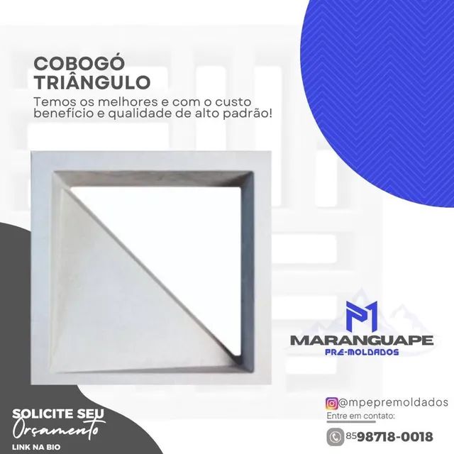 Cobogó triangulo 