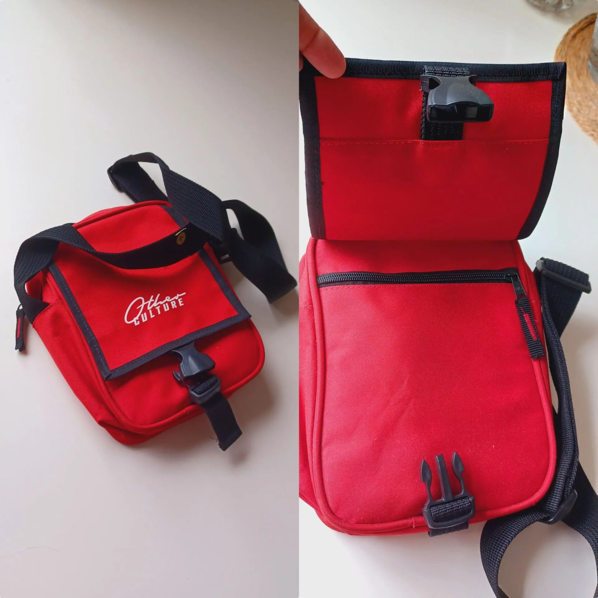 Bolsa transversal tira colo 