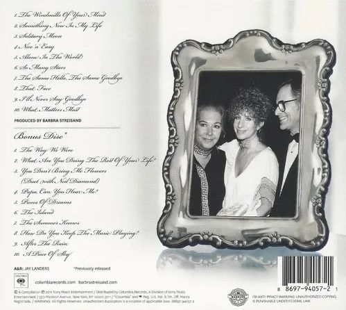 Barbra Streisand - What Matters Most (Format: 2 x CD, Album, Deluxe Edition, Promo, Digipa - Foto 2