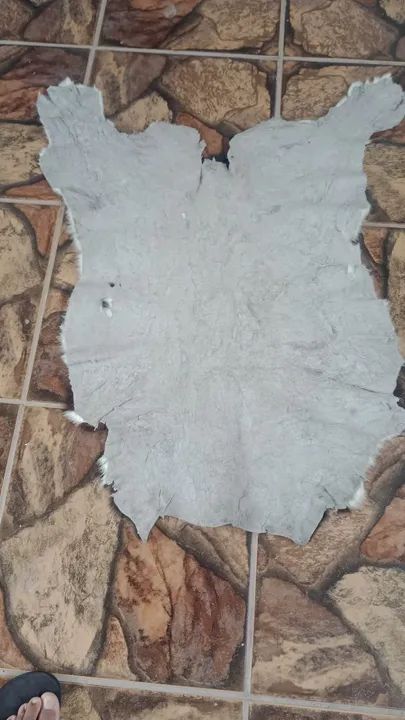 Pele de cabra para decoração - Foto 3