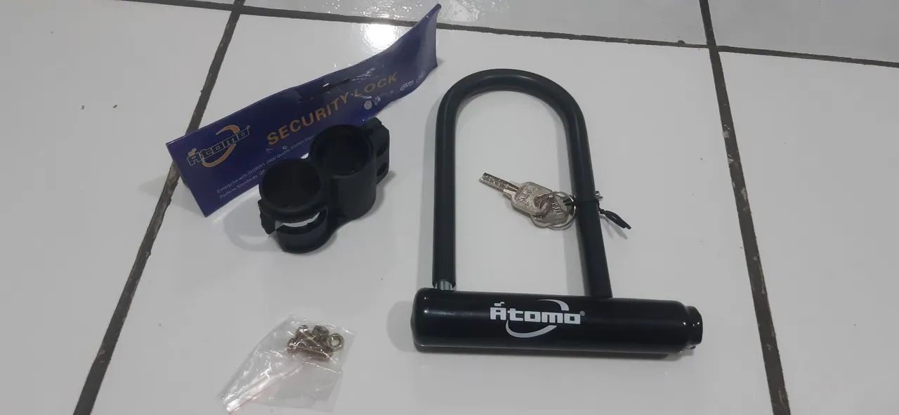 cadeado u-lock para bicicleta - já é o menor preço - Foto 4