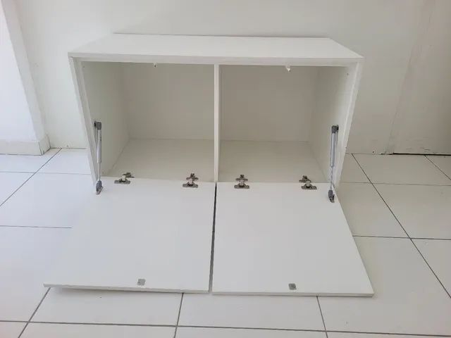 Armário de chão 2 portas com rodas - Foto 2