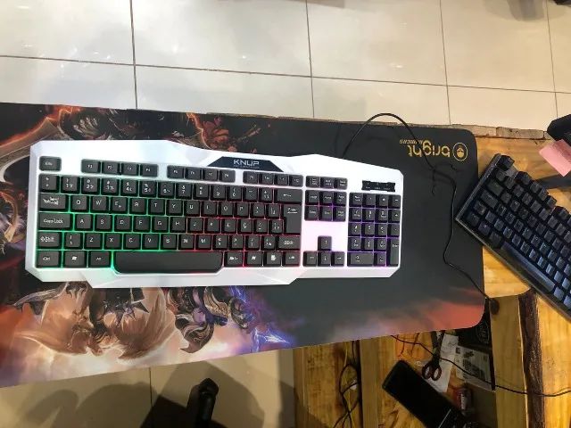 Teclado Knup Gamer Madset LED