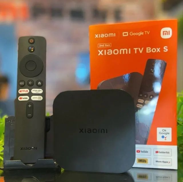 Media Player Xiaomi Mi Box S 2ª Geração Ultra HD 4K