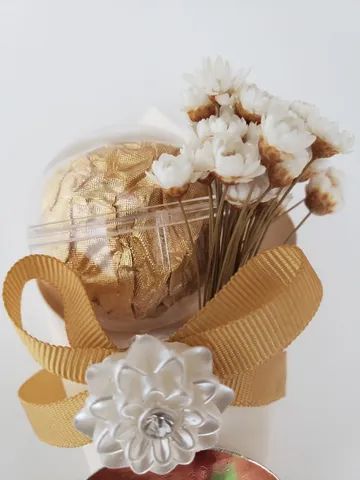 Mini Buquê com Ferrero Rocher - Foto 2