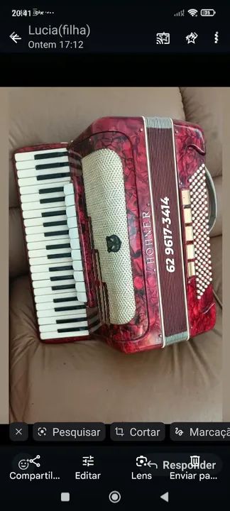Venda de acordeon 