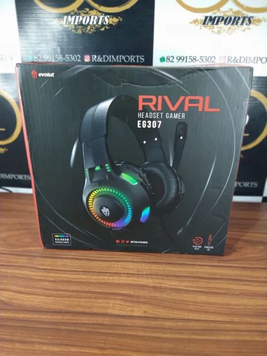 Entrega grátis !! Fone Headset gamer com microfone  - Foto 2