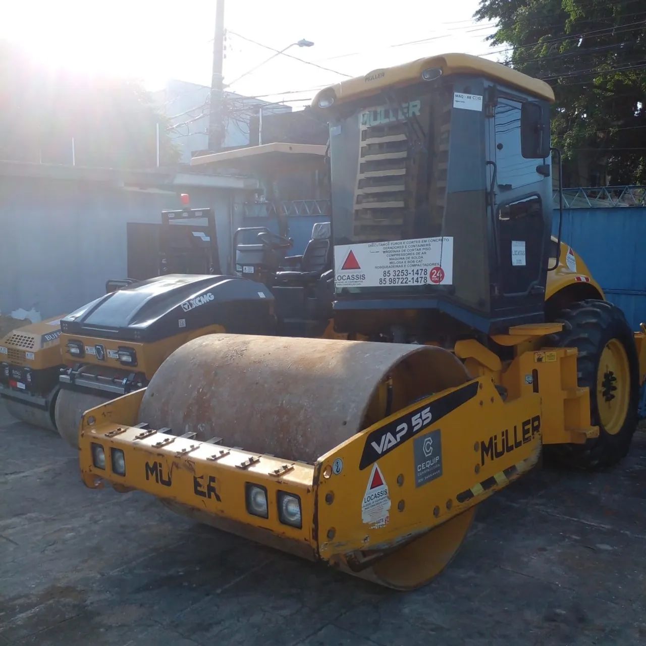 Rolo compactador liso  - Foto 2