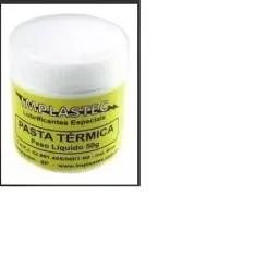 pasta termica 50 gramas  pote branca  implastec 