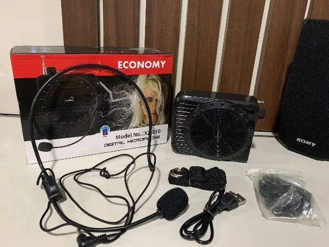 mega fone amplificador de som 