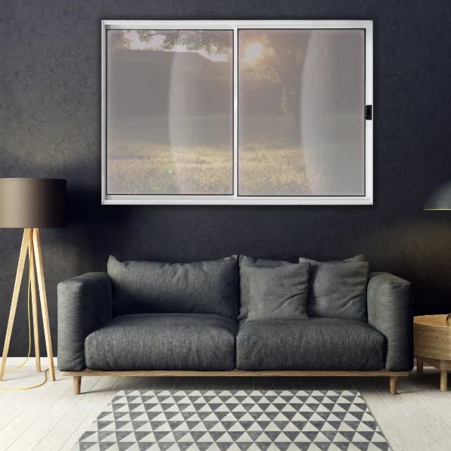 Janela Duas Folhas de Alumínio Branco64418996030339121