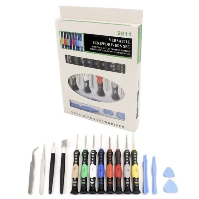 Kit Jogo de Chaves de Precisão e Ferramentas para Manutenção de notebook e celular