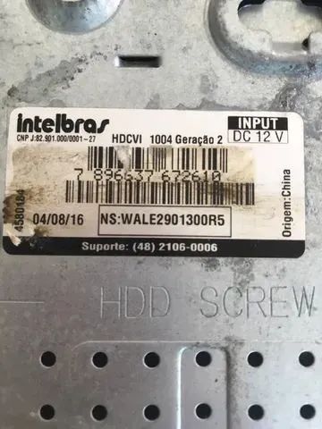 025 Dvr Intelbras 4 canais - Foto 3
