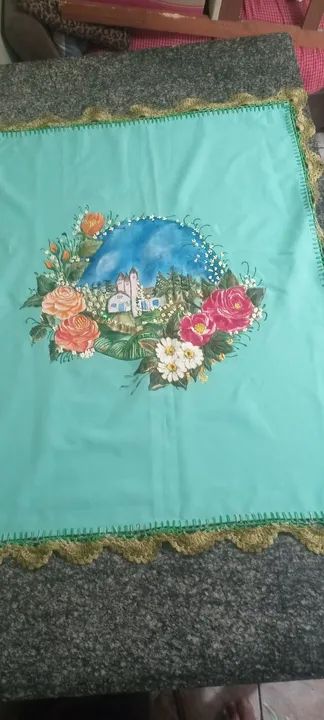 caminho de mesa - Foto 5