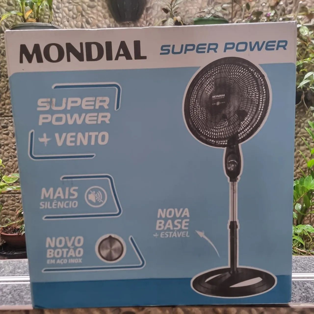 Vendo Ventilador Mondial Super Power - Novo