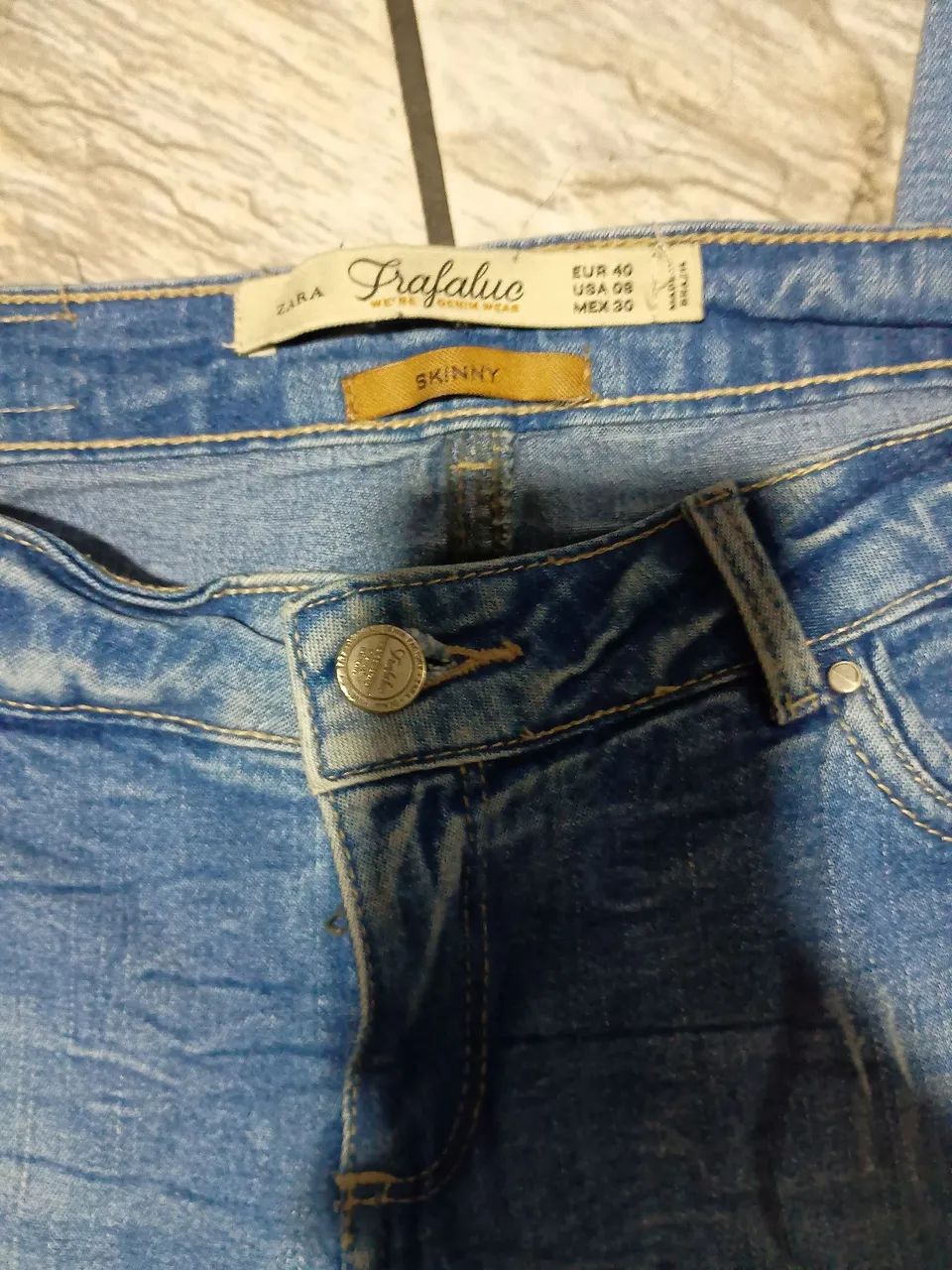 Calça jeans Zara feminina  - Foto 3