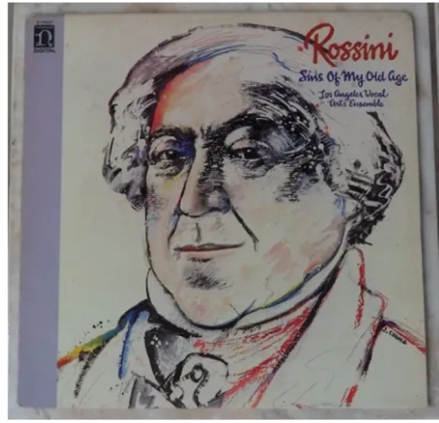 Rossini-lp 1982-sins Of My Old Age-importado
