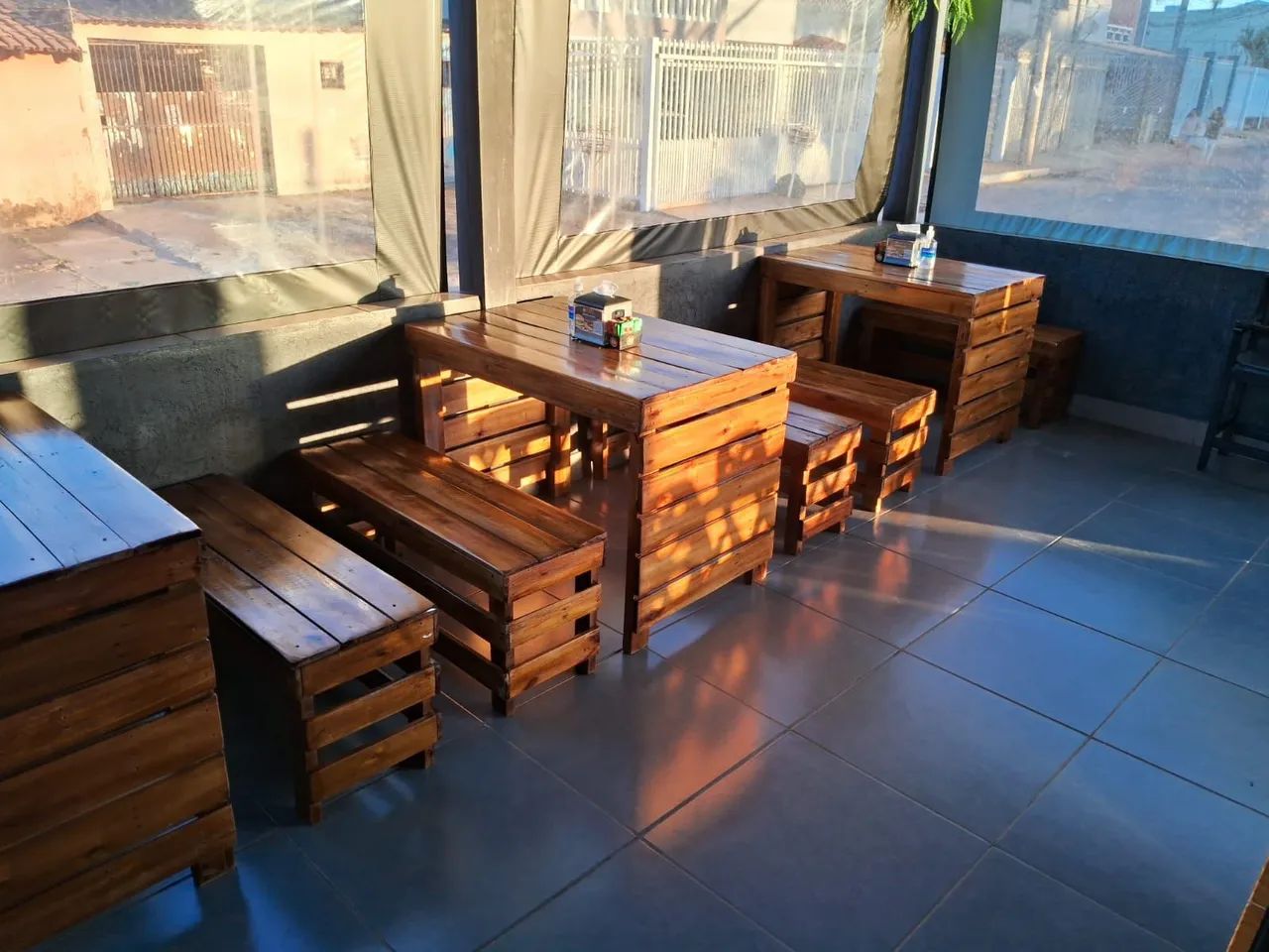 Mesa de paletes, - Foto 2