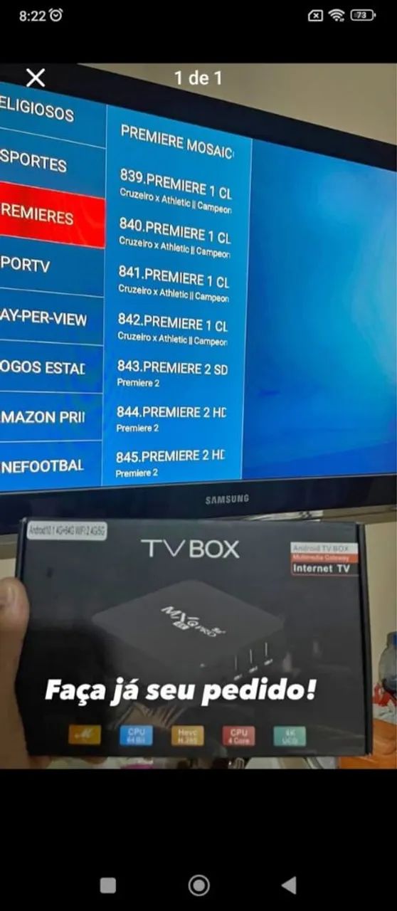 Aparelho box tv smar  - Foto 2