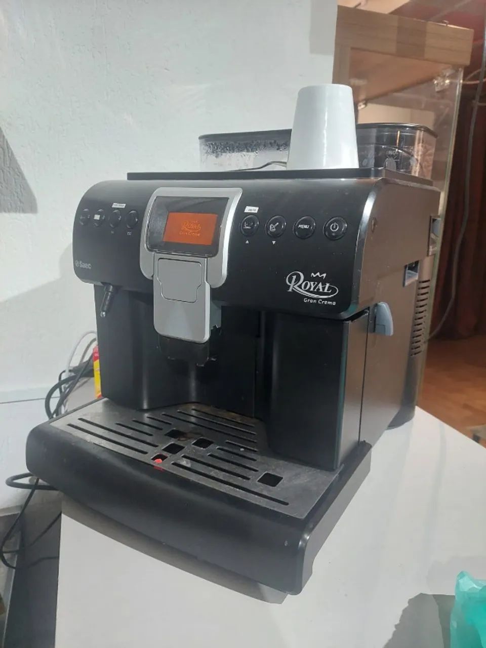 Máquina de Café Expresso Automática Saeco Royal Gran Crema