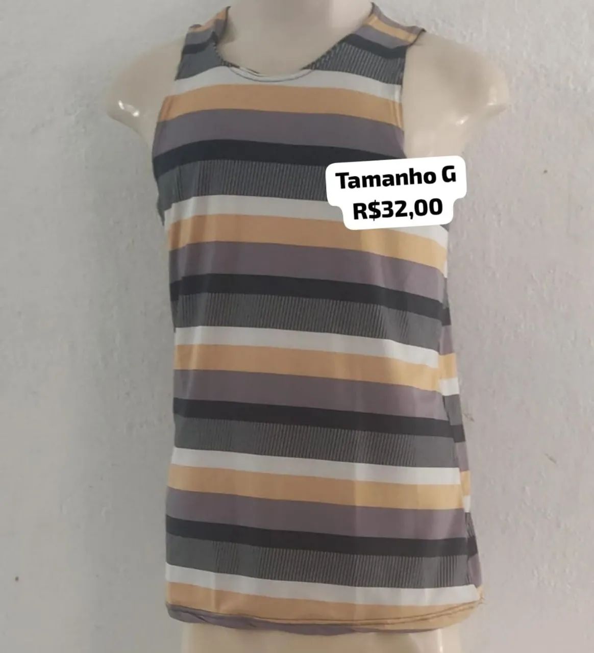 Regatas masculina P,M,G e GG - Foto 5