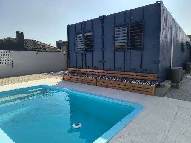 Casa Container, Atlântida Sul,4d, piscina, internet, ar-condicionado - Foto 6