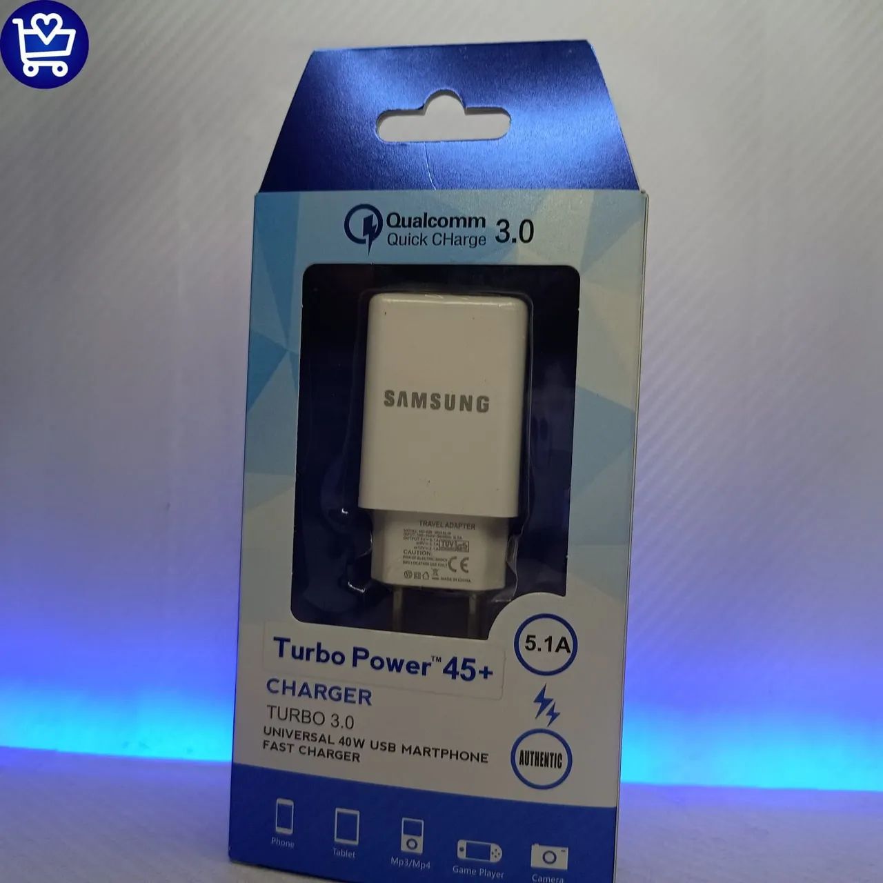 Carregador Turbo Power 45+ Samsung 40W Original - Foto 3