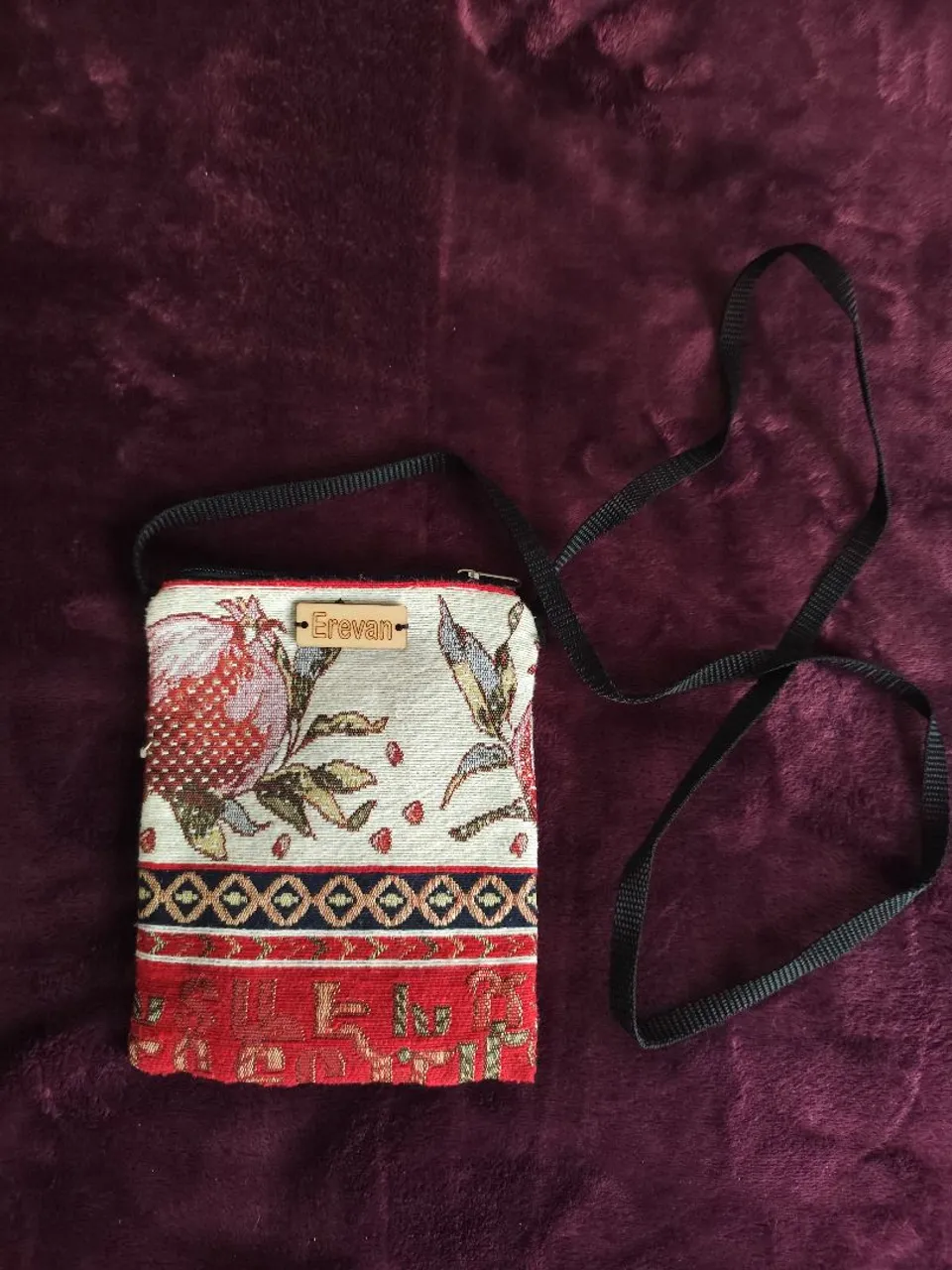 Bolsa de ombro artesanal Yerevan