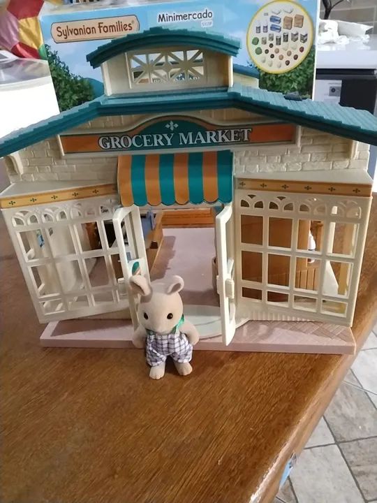  Mini Mercado Sylvanian Families - Foto 2