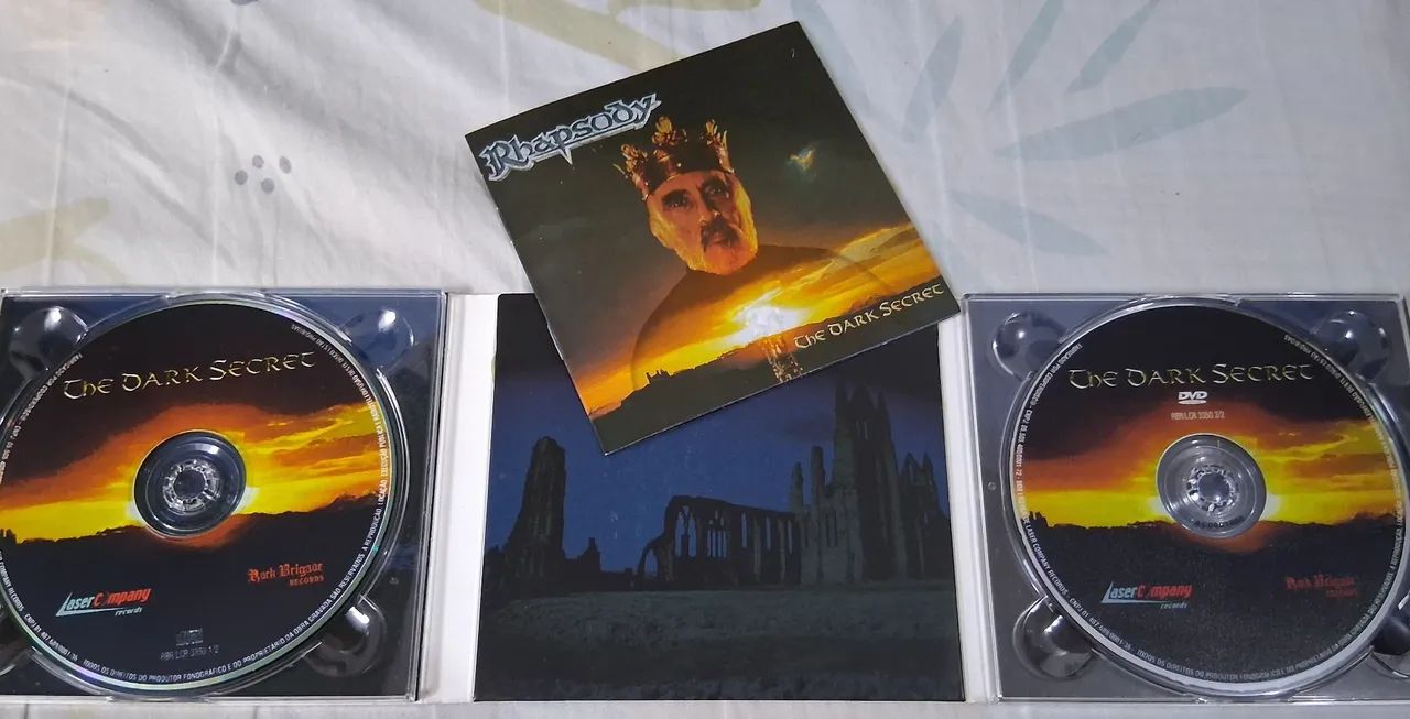 Rhapsody - The Dark Secret (Edição Limitada c/ DVD) - Foto 2