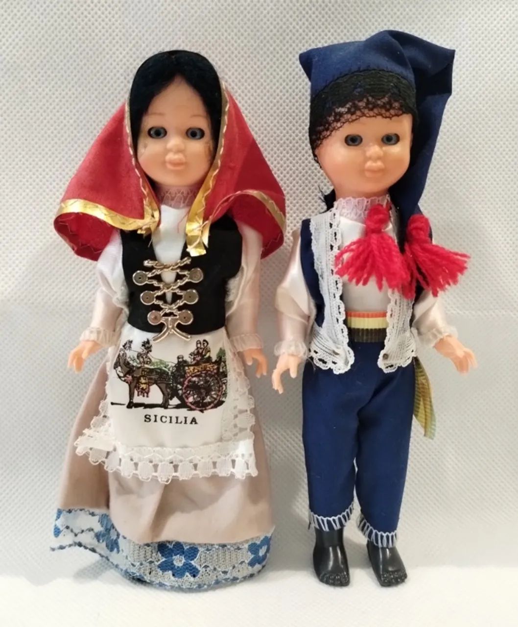 Lote com 6 bonecas vintage com trajes típicos - anos 50/70/80 - Foto 4
