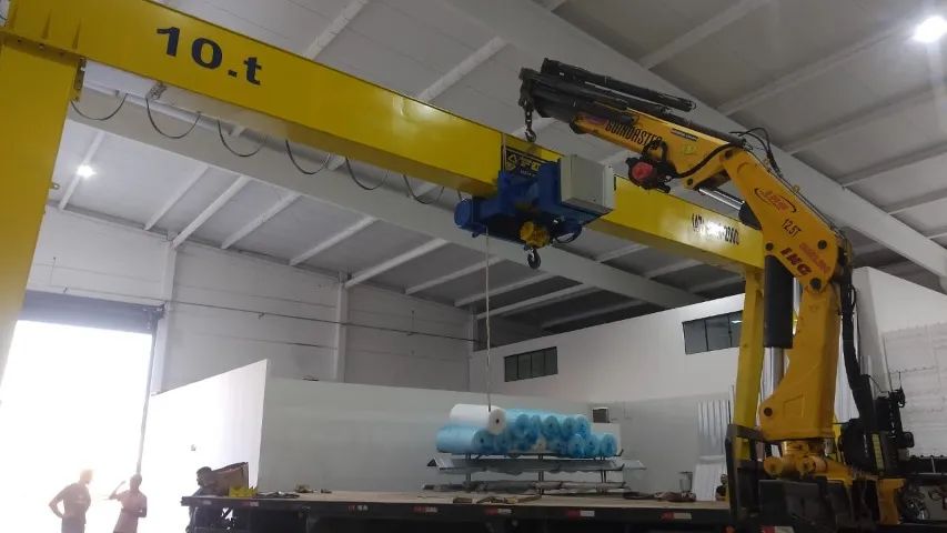 Pórticos Rolantes, Pontes e Talhas elétricas  - Foto 4