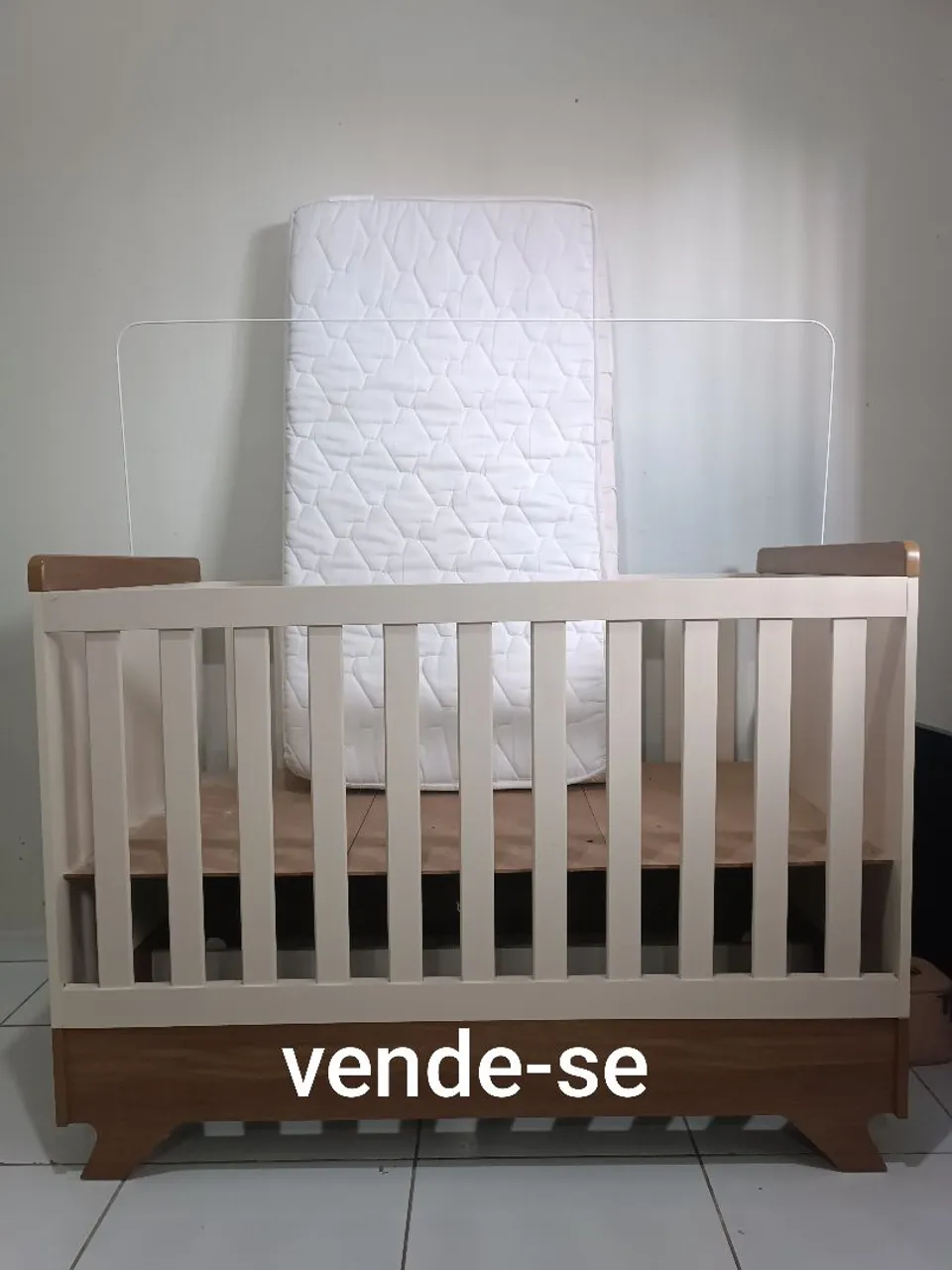 Berço com design moderno