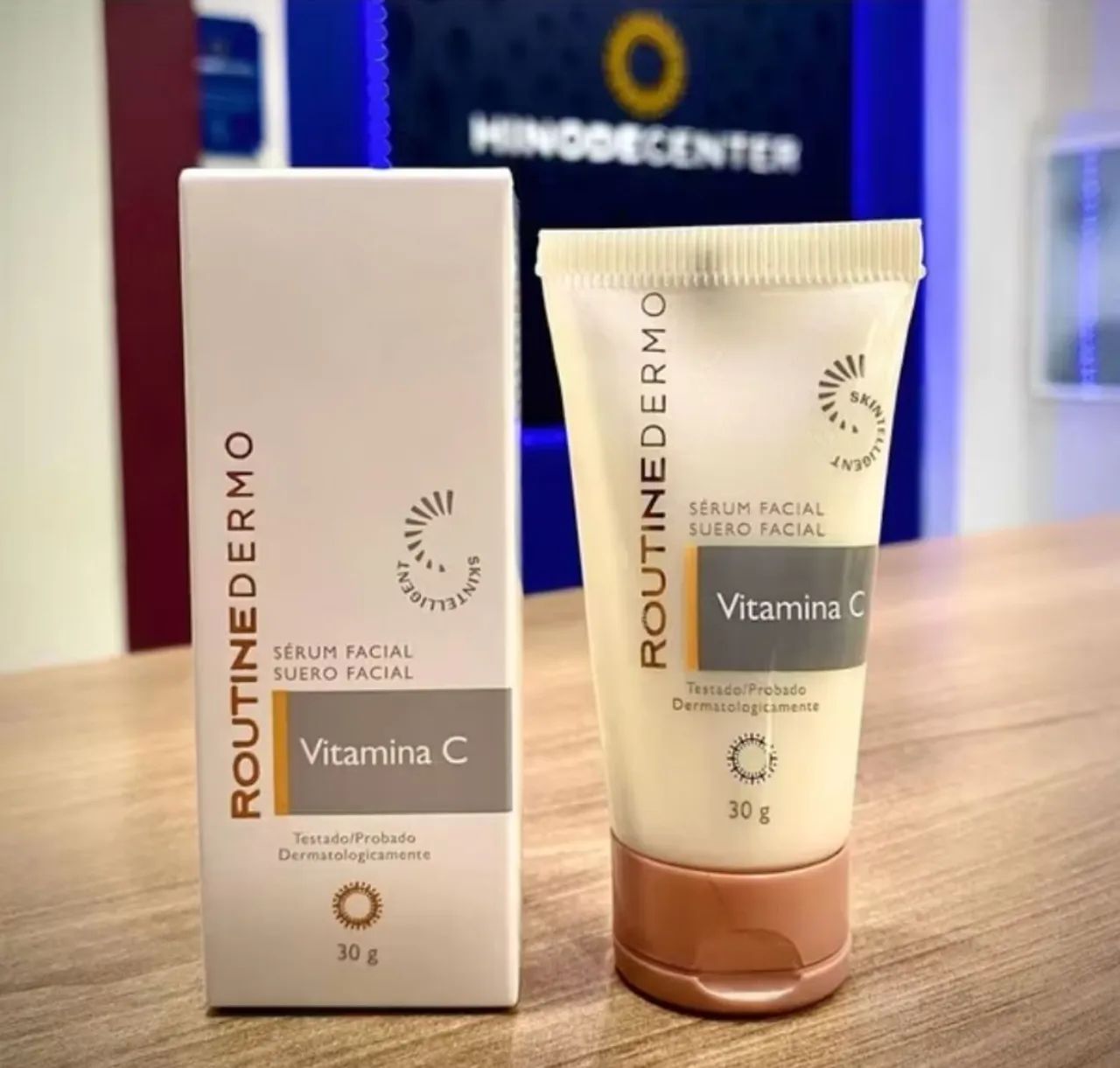Sérum Vitamina c Routine Dermo Hinode embalagem 30g - Foto 2