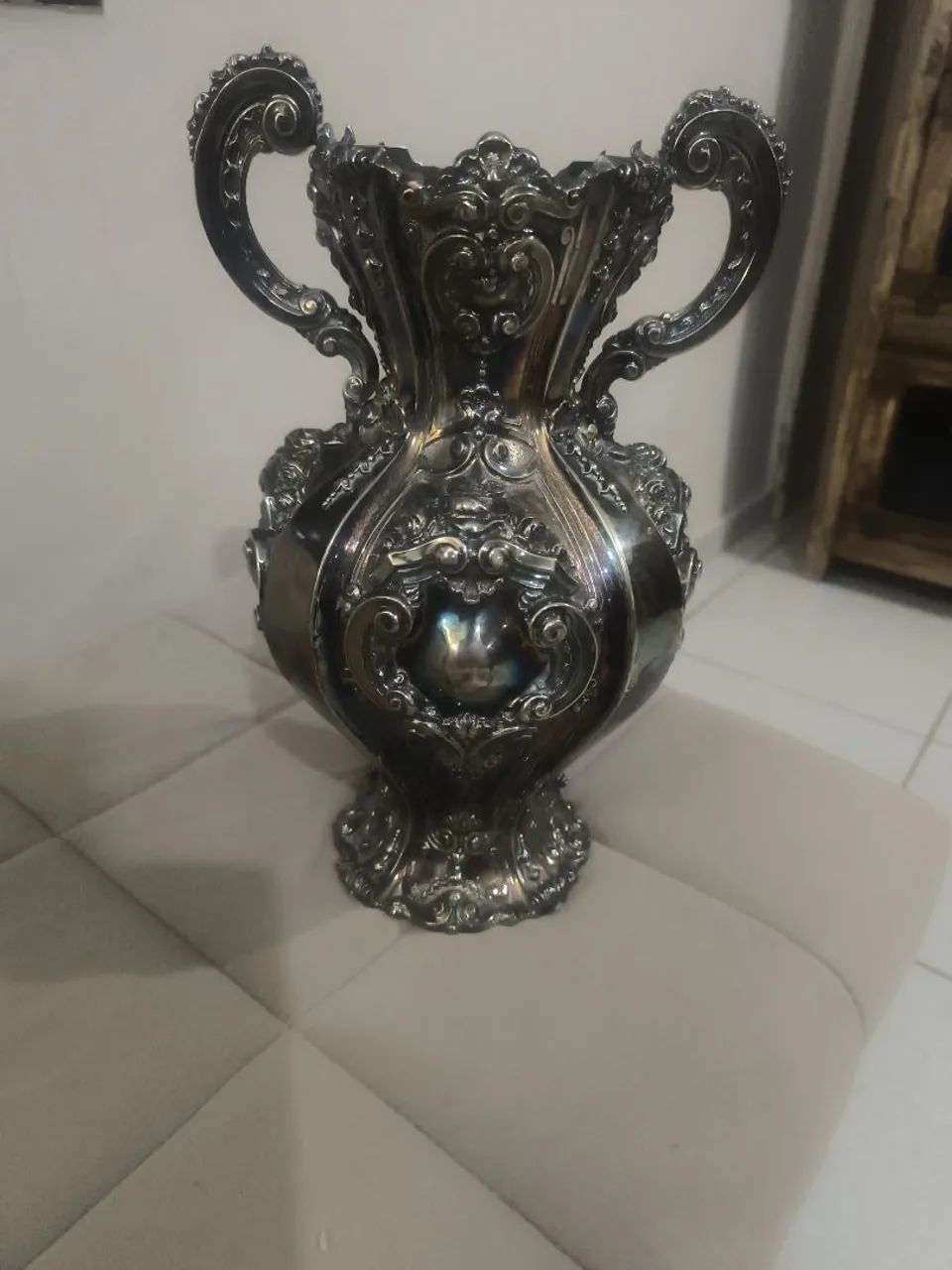 Ânfora em Prata Portuguesa Contrastada!!  - Foto 2