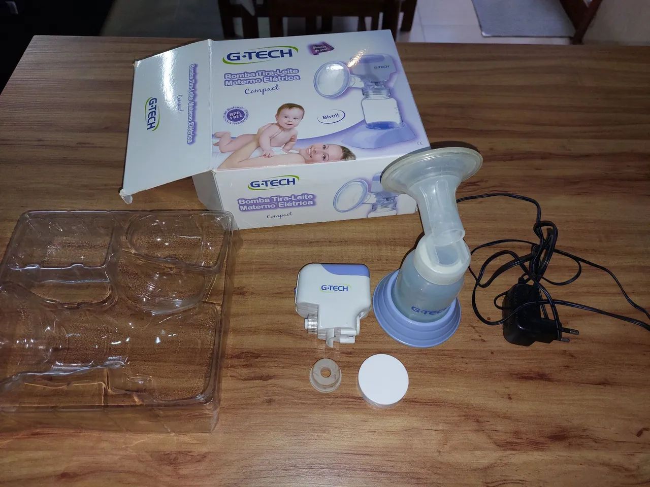 Extrator de Leite Eletrico G-TECH Compact