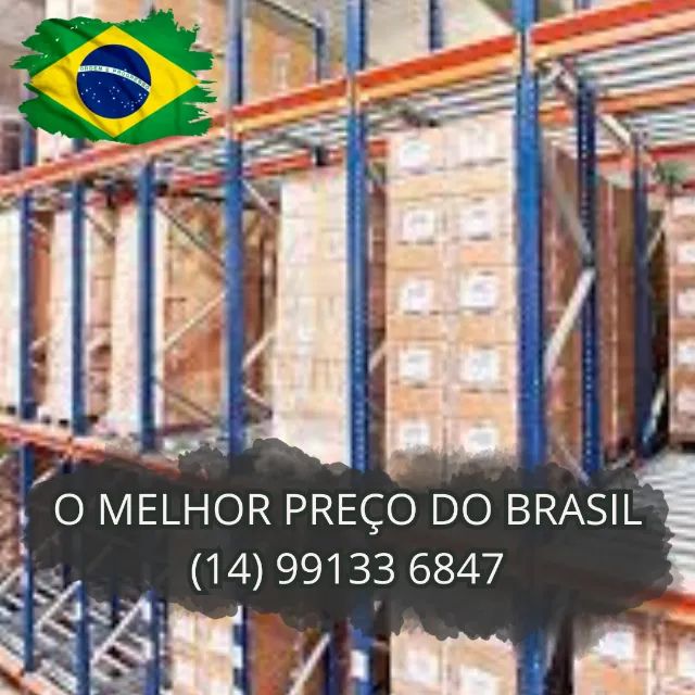 Porta Palete e mini porta palete de aço para galpão 