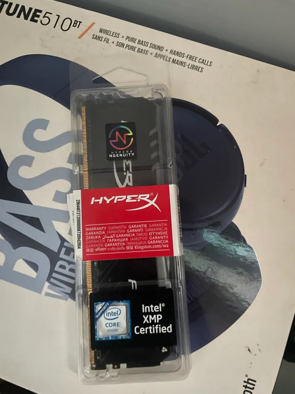 Memória DDR4 2x8gb HyperX RGB Samsung B-Die
