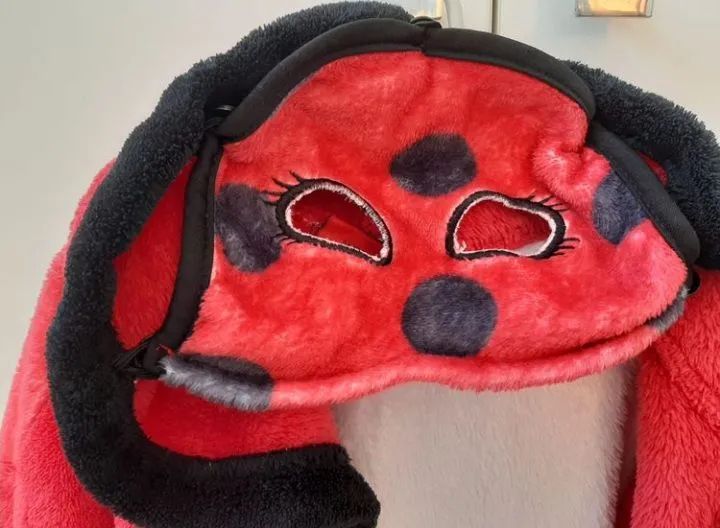 Roupão Infantil Ladybug (com capuz) - Foto 3