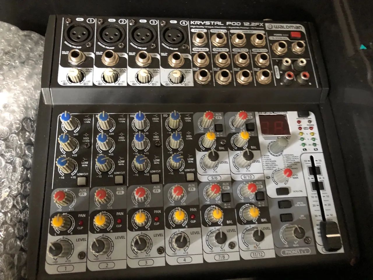 Mesa de Som Waldman Krystal Pod 12.2FX