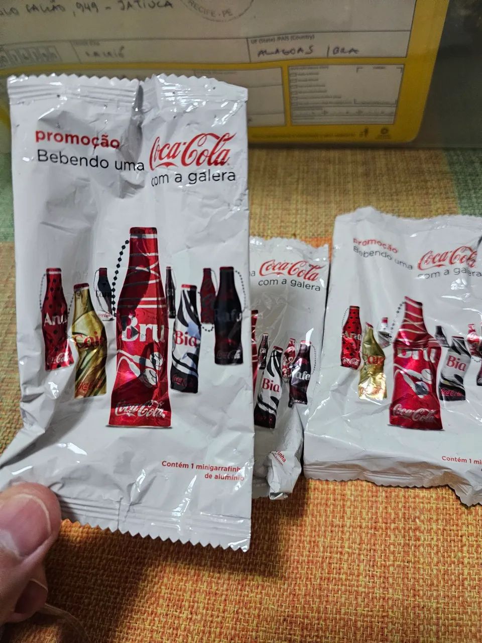 Miniaturas de Coca-Cola em alumínio - Foto 3
