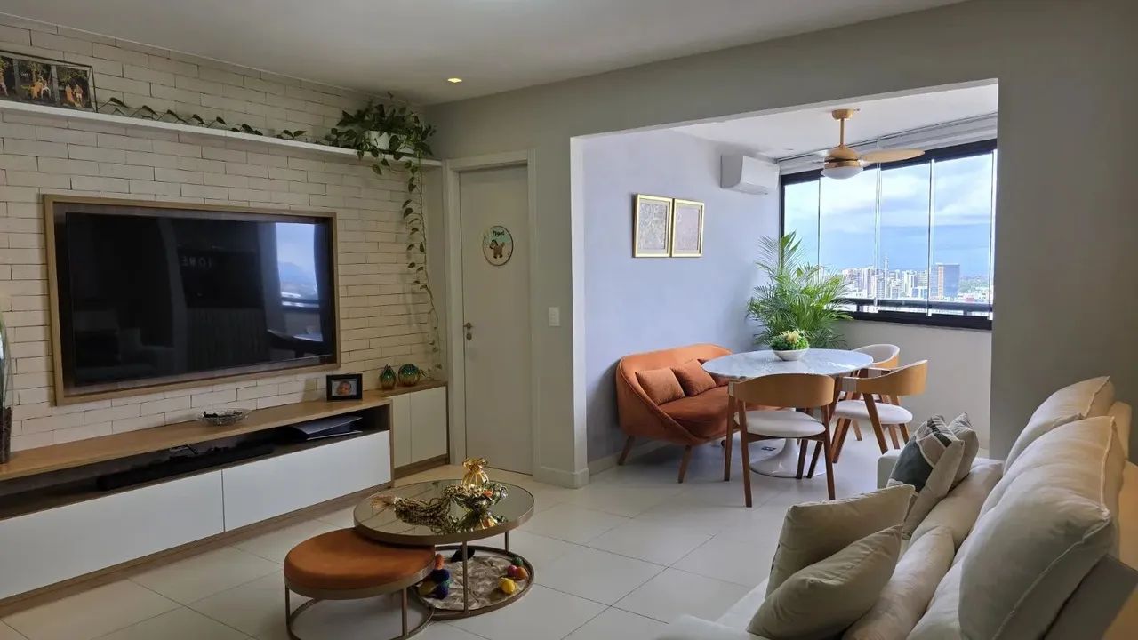 Apartamento 2 Suítes Em 82M² E 2 Vagas De Garagem No Caminho Das Árvores. RVJBEH - Foto 2